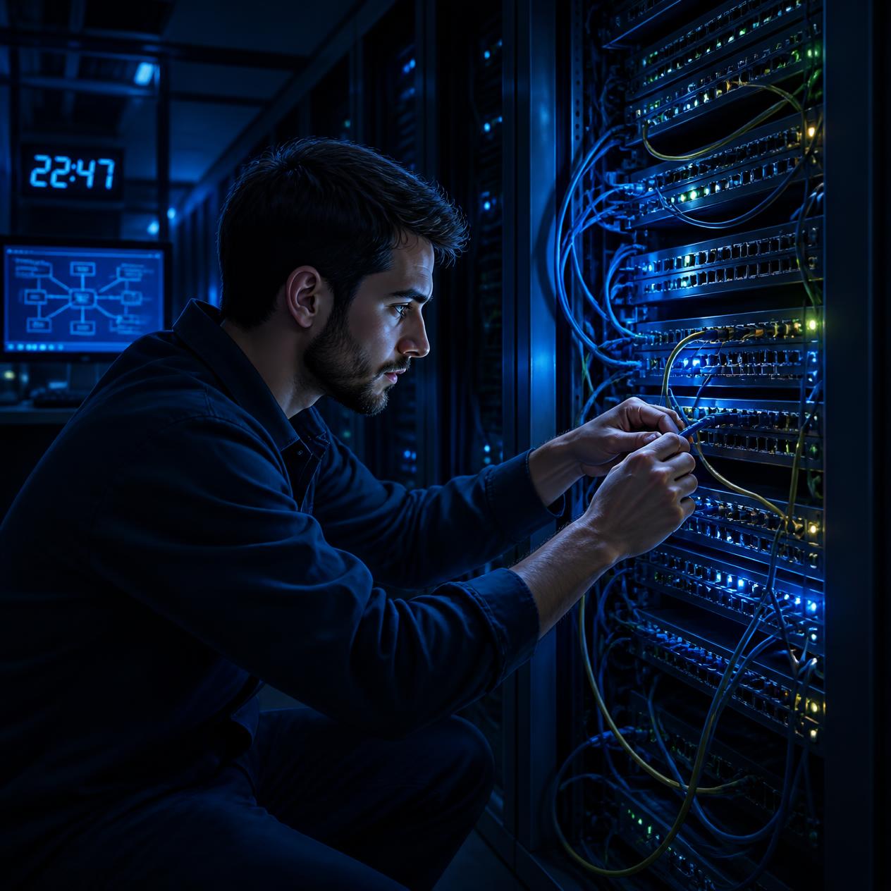 Network and access control installation UAE